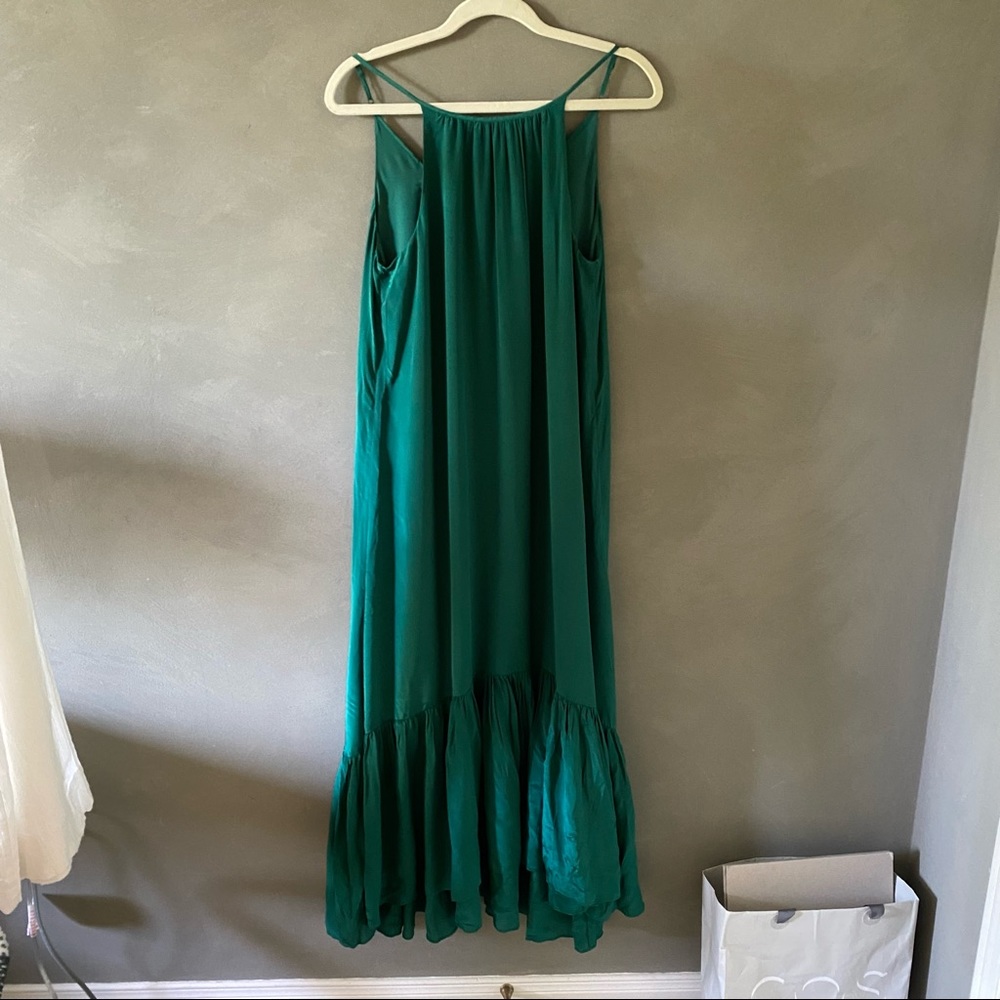Silky maxi dress